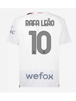 AC Milan Rafael Leao #10 Replika Borta Kläder 2023-24 Kortärmad
